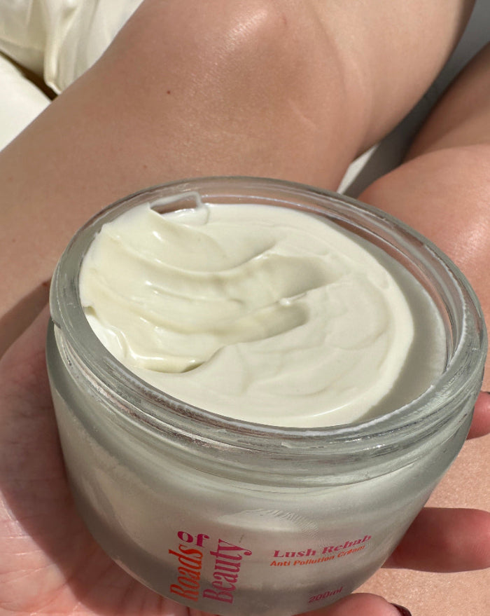 Crema corpo idratante Lush Rehab anti-pollution